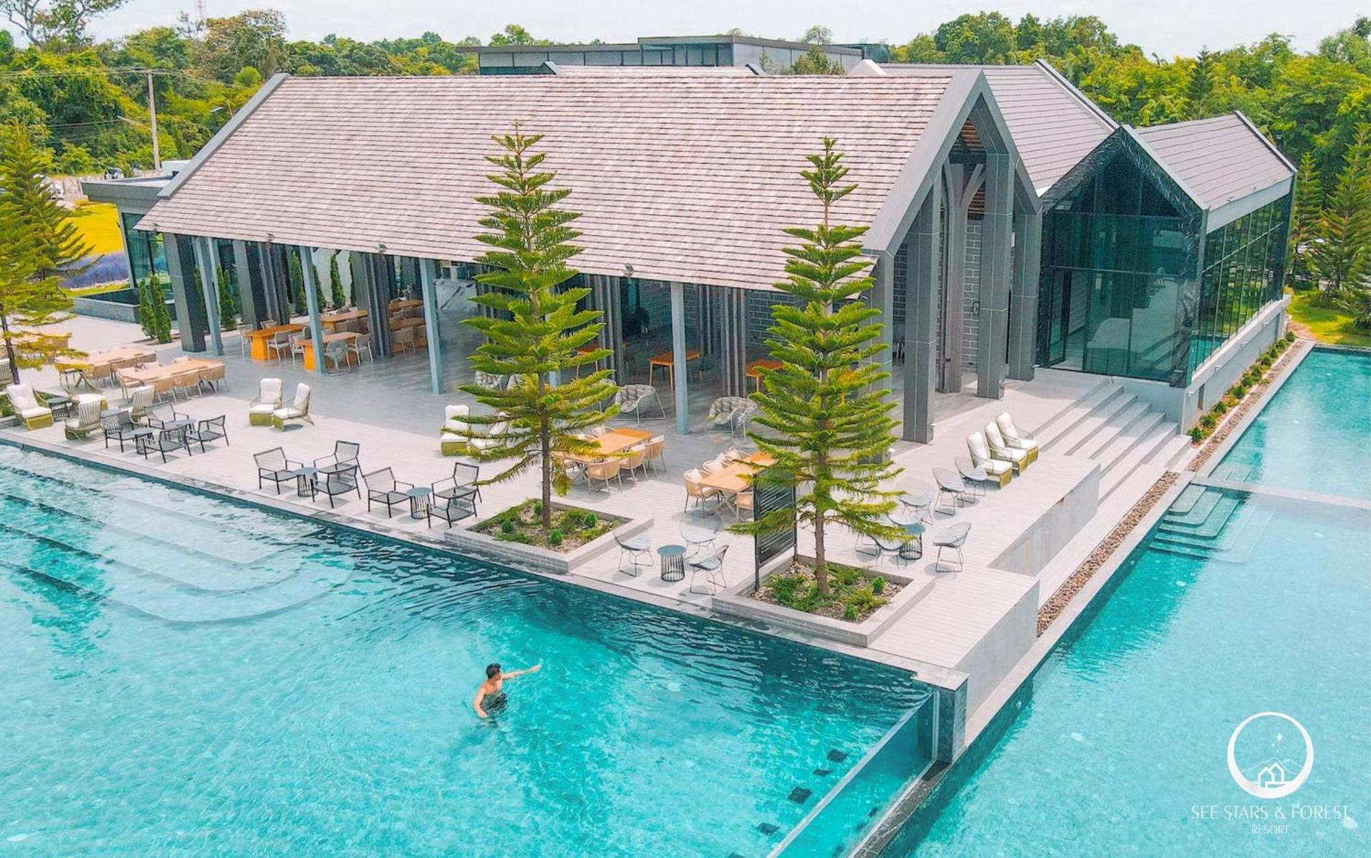 See Stars & Forest Resort Amphoe Sawang Daen Din Bagian luar foto